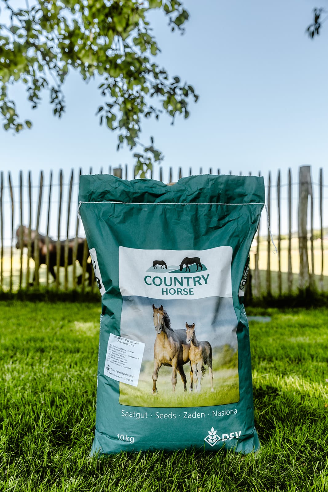 Sterk graszaad voor paardenweiden, verkrijgbaar in diverse samenstellingen