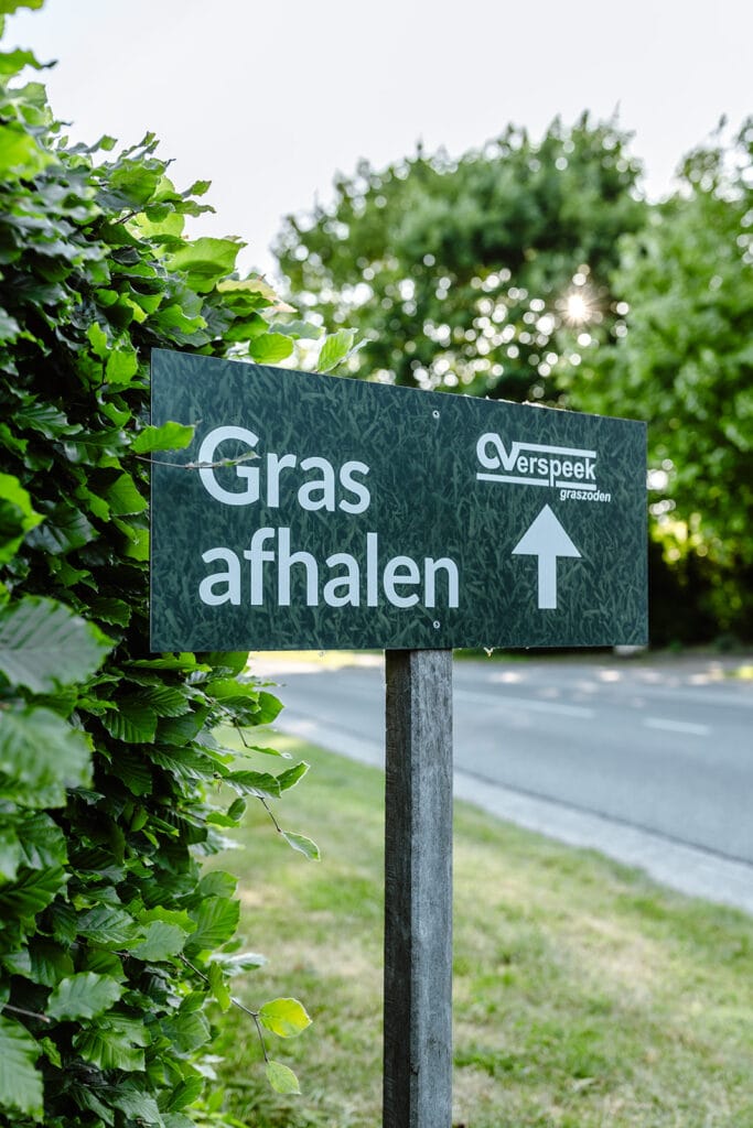 zelf graszoden leggen